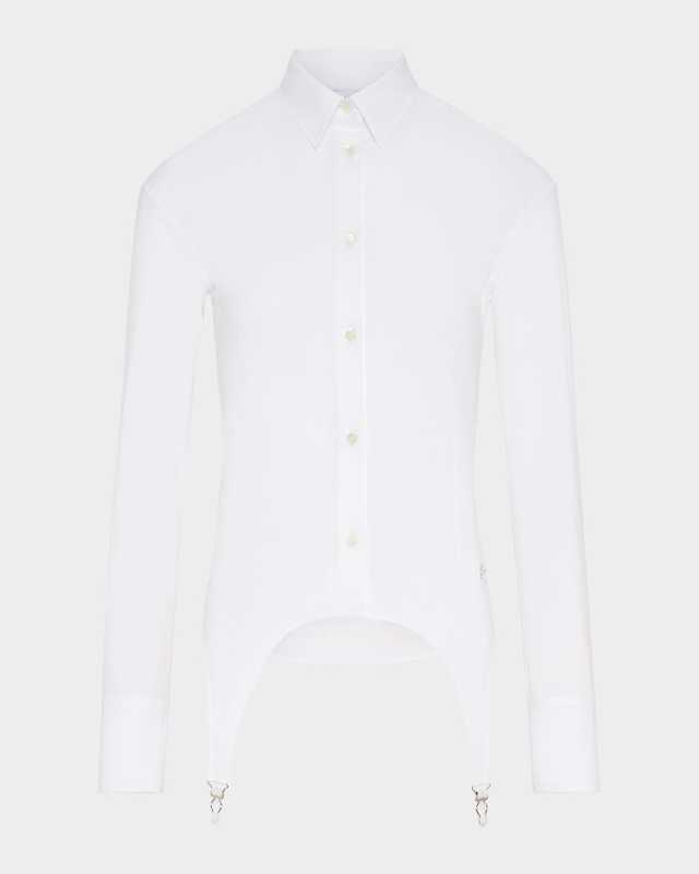 Garter Button-Down Shirt